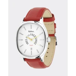 Kelton Montre Cuir<Montre Femme Grande Colorama x Ines de la Fressange Paris - 9125442 Red