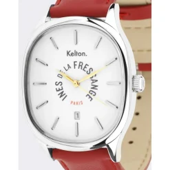 Kelton Montre Cuir<Montre Femme Grande Colorama x Ines de la Fressange Paris - 9125442 Red