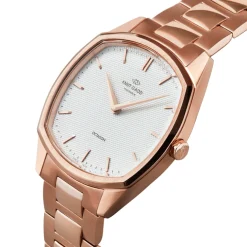 Knut Gadd Montre Acier<Montre Femme Octagon K02007 - Bracelet Acier Doré rose