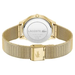 Lacoste Montre Acier<Montre Femme Crocodelle - 2001417 Bracelet Acier Doré