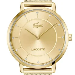 Lacoste Montre Acier<Montre Femme Crocorigin - 2001474 Bracelet Acier Doré