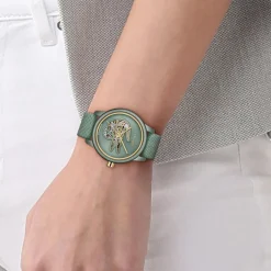 Lacoste Montre Cuir<Montre Femme .12.12 Automatique - 2001465 Bracelet Cuir Vert