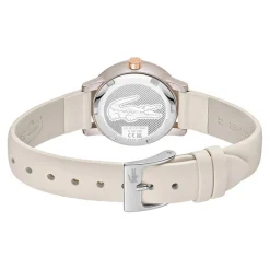 Lacoste Montre Cuir<Montre Femme .12.12 Swift - 2001437 Bracelet Cuir Blanc