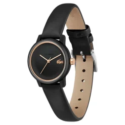 Lacoste Montre Cuir<Montre Femme .12.12 Swift - 2001436 Bracelet Cuir Noir