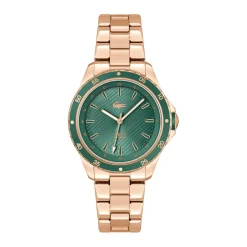 Lacoste Montre Acier<Montre Femme Santorini - 2001372 Bracelet Acier Doré rose