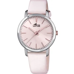 Lotus Montre Cuir<Montre Femme TRENDY L18738-2 - Bracelet Cuir Rose