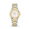 Maison Du Temps Montre Acier<Montre Femme MTGamma Femme Blanc Acier Doré Jaune