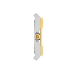 Maison Du Temps Montre Acier<Montre Femme MTGamma Femme Blanc Acier Doré Jaune