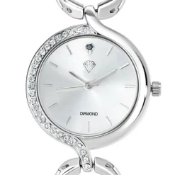 So Charm Montres Montre Cuir<Montre femme MF308-DIAMANT Argent