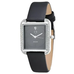 So Charm Montres Montre Cuir<Montre femme MF436-DIAMANT-NFN Argent