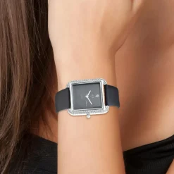 So Charm Montres Montre Cuir<Montre femme MF436-DIAMANT-NFN Argent