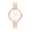 Olivia Burton Montre Acier<Montre Femme RAINBOW OB16RB21 - Bracelet Acier Doré Rose