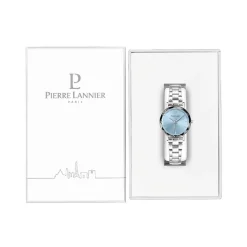 Pierre Lannier Montre Cuir<Montre Femme Multiples - 011L661 Bracelet Cuir Argent