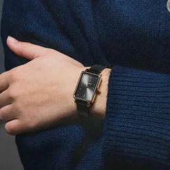 Pierre Lannier Montre Acier<Montre Femme Ariane - 057H739 Bracelet Acier Noir