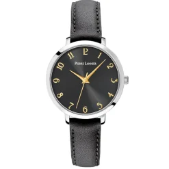 Pierre Lannier Montre Cuir<Montre Femme Chouquette - 046H633 Bracelet Cuir Noir