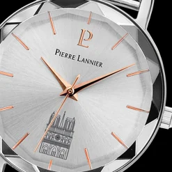 Pierre Lannier Montre Acier<Montre Femme Coeur Battant - 098K621 Bracelet Acier Argenté