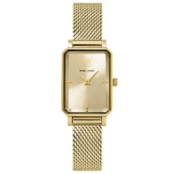 Pierre Lannier Montre Acier<Montre Femme ARIANE Cadran Doré Bracelet Acier milanais Doré 12 MM