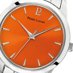 Pierre Lannier Montre Fabriquée En France<Montre Femme Roxane - 376F651 Bracelet Acier Argent