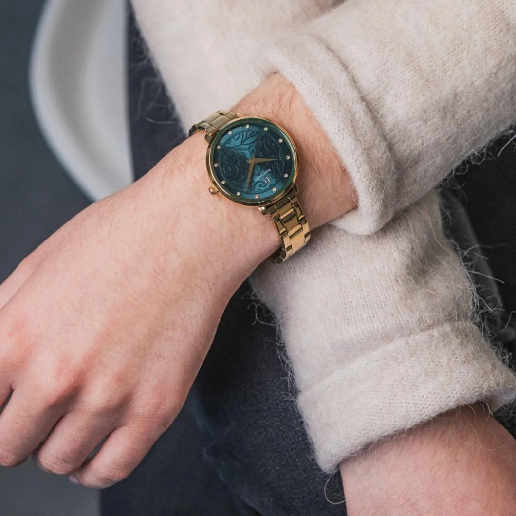 Pierre Lannier Montre Acier<Montre Femme - 044N572 Eolia Bracelet Acier Doré