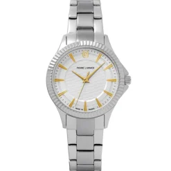 Pierre Lannier Montre Fabriquée En France|Montre Acier<Montre Femme Metropolitain - 017G621 Bracelet Acier Argenté