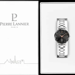 Pierre Lannier Montre Acier<Montre Femme Coeur Battant - 098K631 Bracelet Acier Argenté