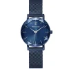Pierre Lannier Montre Fabriquée En France|Montre Acier<Montre femme Quartz Bleu 010P968 -