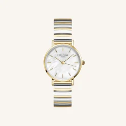 Rosefield Montres Montre Acier<Montre Femme Small Edit - SEWDSG-SE03 Bracelet Acier Bicolore