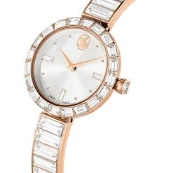 Swarovski montres Montre Acier<Montre Femme Matrix Bangle - 5677484 Bracelet Acier Doré Rose