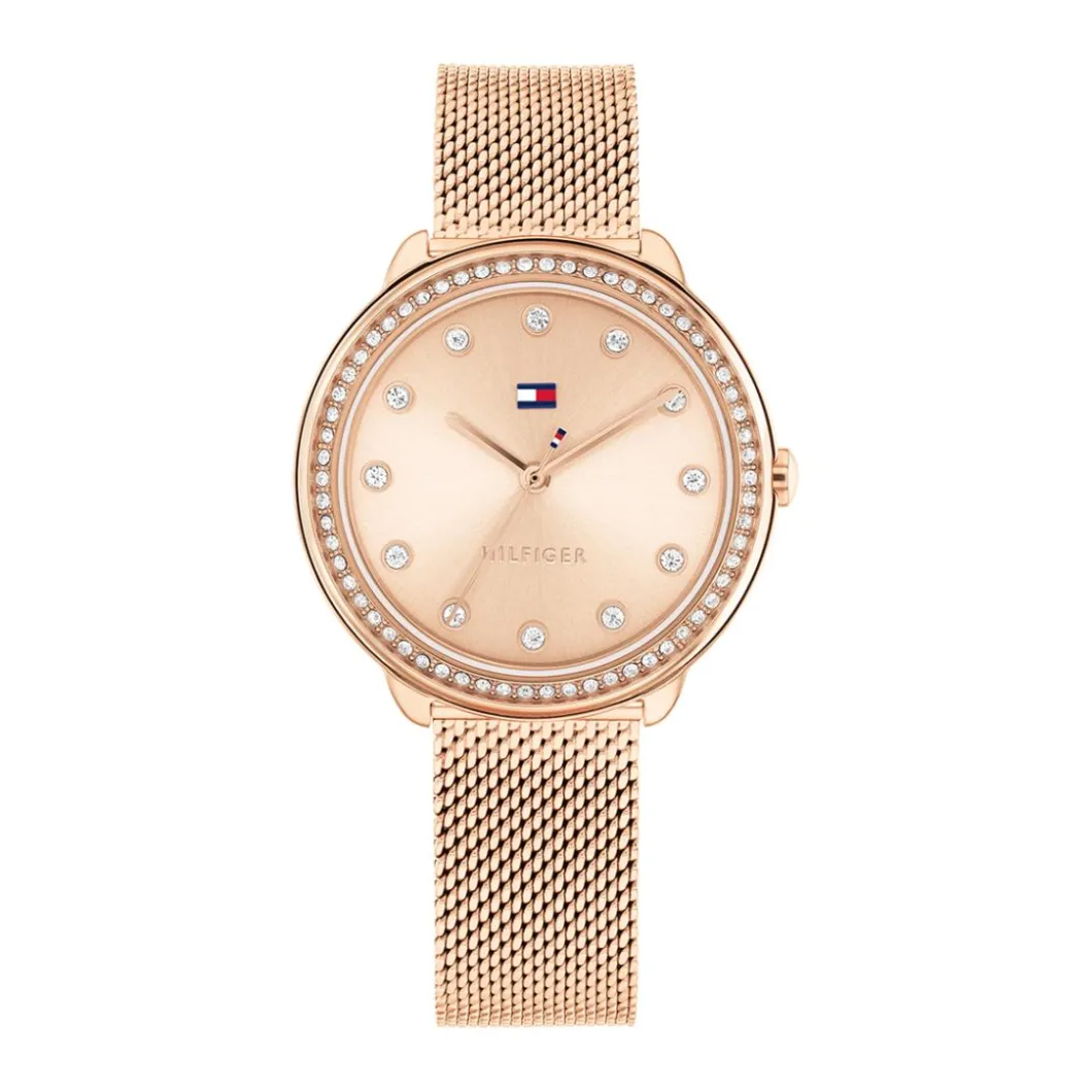 Tommy Hilfiger Montres Montre Acier<Montre Femme Tommy Hilfiger Demi - 1782700 Bracelet Acier Doré rose