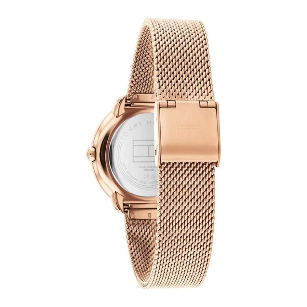 Tommy Hilfiger Montres Montre Acier<Montre Femme Tommy Hilfiger Demi - 1782700 Bracelet Acier Doré rose