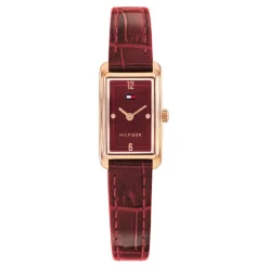 Tommy Hilfiger Montres Montre Cuir<Montre Femme Tommy Hilfiger Madison - 1782849 Bracelet Cuir Rouge
