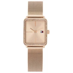 Tommy Hilfiger Montres Montre Acier<Montre Femme Tommy Hilfiger Tea - 1782792 Bracelet Acier Doré rose