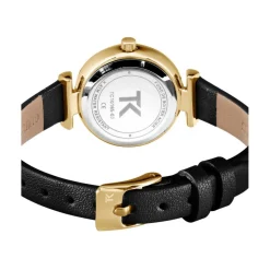 Trendy Kiss Montre Cuir<Montre Femme Adèle - TC10165-03 Bracelet Cuir Noir