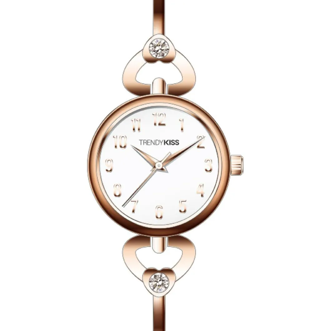 Trendy Kiss Montre Acier<Montre Femme Astrid - TM10170-01 Bracelet Acier Doré rose