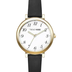 Trendy Kiss Montre Cuir<Montre Femme Erin - TC10166-01 Bracelet Cuir Noir