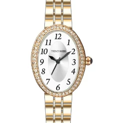 Trendy Kiss Montre Acier<Montre Femme Marguerite - TM10175-02 Bracelet Acier Doré