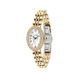 Trendy Kiss Montre Acier<Montre Femme Marguerite - TM10175-02 Bracelet Acier Doré