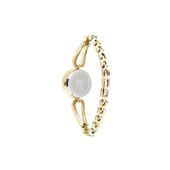 Trendy Kiss Montre Acier<Montre Femme Juliette Pierres - TM10178-02 Bracelet Acier Doré