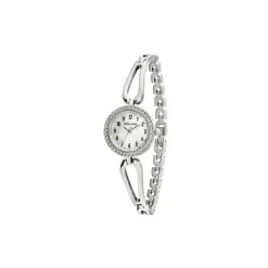 Trendy Kiss Montre Acier<Montre Femme Juliette Pierres - TM10178-01 Bracelet Acier Argent