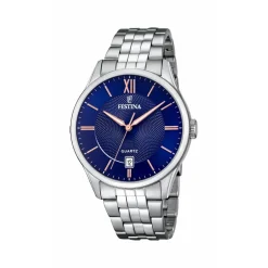 Festina Montre Acier<Montre CLASSIQUE F20425-5 - Montre ACIER CADRAN BLEU Montres
