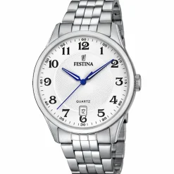 Festina Montre Acier<Montre CLASSIQUE F20425-1 - Homme ACIER CADRAN ARGENT