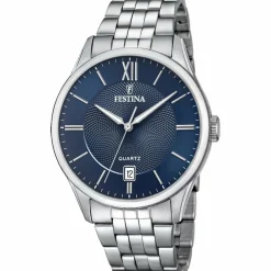 Festina Montre Acier<Montre CLASSIQUE F20425-2 - Montre ACIER CADRAN BLEU Montres