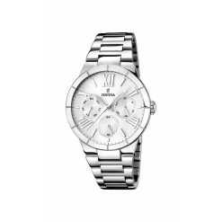 Festina Montre Acier<Montre Mademoiselle F16716-1 - Montre Acier Blanche Argent Montres