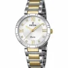 Festina Montre Acier<Montre Mademoiselle F16937-A - Bicolore Acier Doré