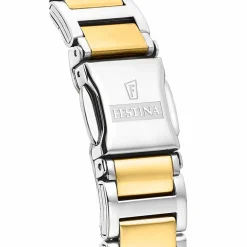 Festina Montre Acier<Montre Mademoiselle F16937-A - Bicolore Acier Doré