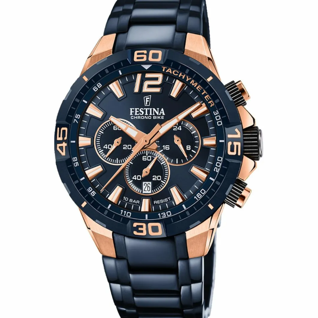 Festina Montre Acier<Montre Montres F20524-1 - Montre CHRONOBIKE EDITION SPECIALE Homme