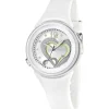 Calypso Montre Fille<Montre Fille K5576-1 - Bracelet Silicone Blanc
