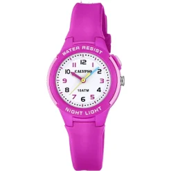 Calypso Montre Fille<Montre Fille SWEET TIME K6069-1 - Bracelet Résine Rose