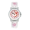 Certus Montre Fille<Montre Fille 647614 - Bracelet Cuir Blanc avec Motifs Danseuses