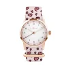 Millow Paris Montre Fille<Montre fille Classique - MIL3112 Bracelet Nylon leopard